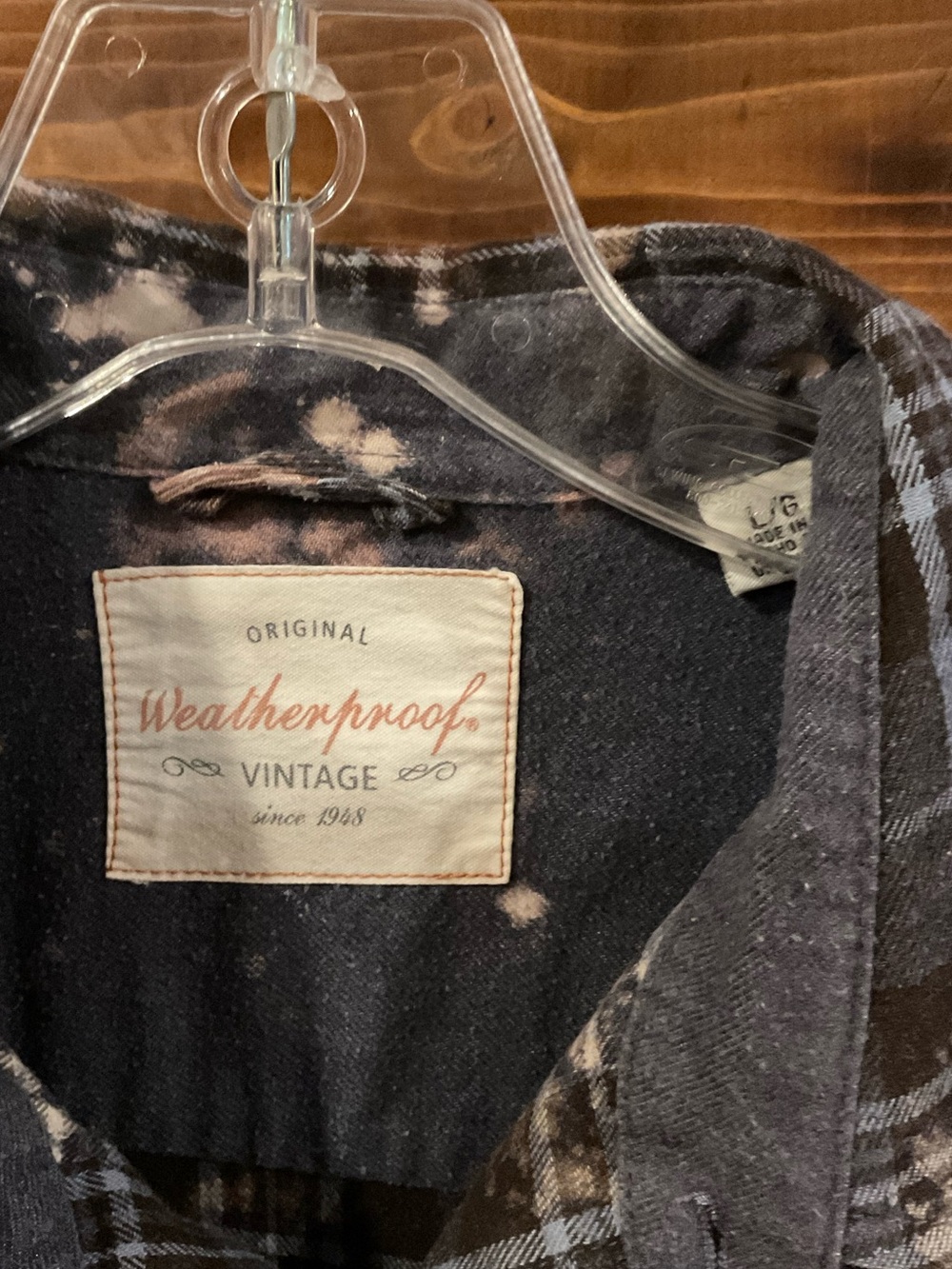 CUSTOM David Bowie “Life on Mars” Bleached Flannel Shirt
MENS Large (Women’s) - Picture 7 of 10